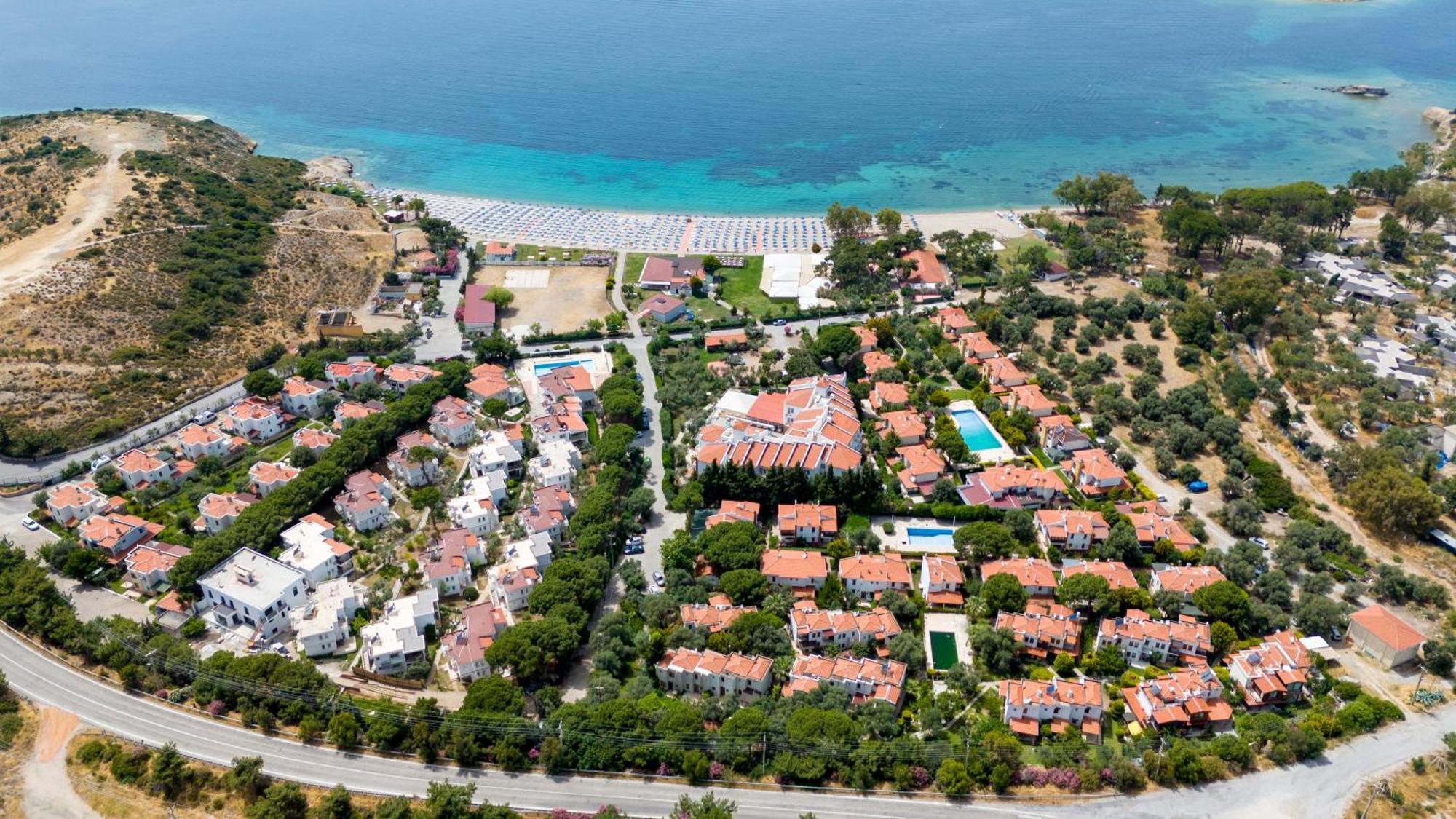 Hanedan Beach Hotel Фоча Экстерьер фото